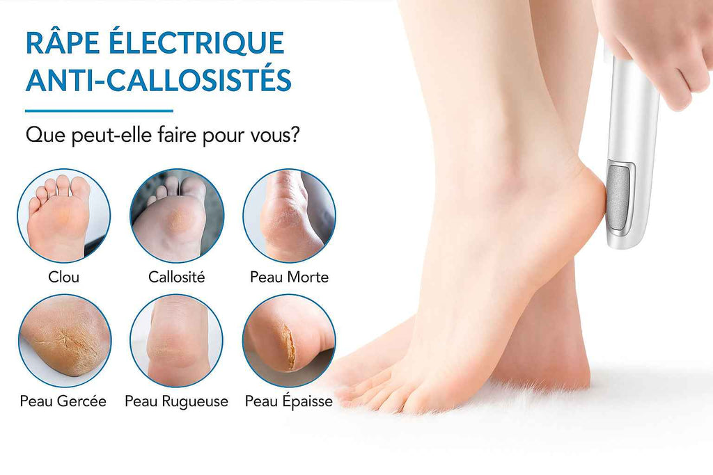 Appareil électrique exfoliant – Résultats visibles dès la 1ʳᵉ utilisation